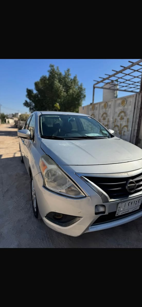 بيع مستعجل 
نيسان فيرسا موديل 2018 SV وارد امريكي حادثها جاملغ امامي وشوي من البنيد  
لون سلفري مكينه كير تبريد كفاله سياره نضيفه استخدم شخصي تخم تاير جديد باتري جديد شاشه ،تحكم مرايات 
سياره كامله مابيها اي نقص 
رقمي ***********
سعرها ٨٧
