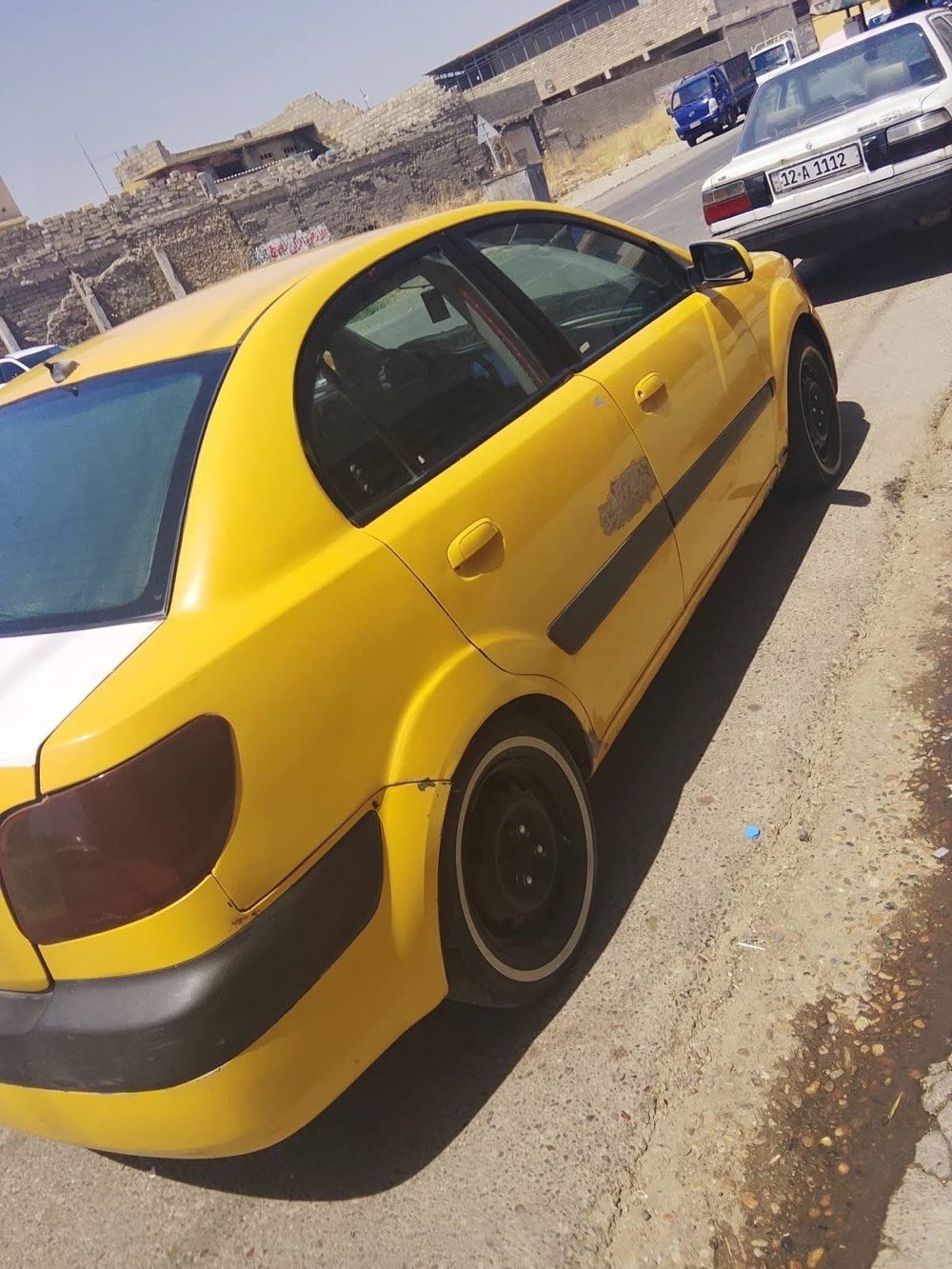 كيا ريو 2008 رقم ألماني بغداد محرك 16منظومة غاز تبريد  جام عادي ضرر جاملغ خلفي يمين وتبديل جاملغ امامي سنوية جديدة هيئة 100الف غرامات صفر تريد تحويل او وكالة السيارة باسمي السعر 70.    رقمي ***********