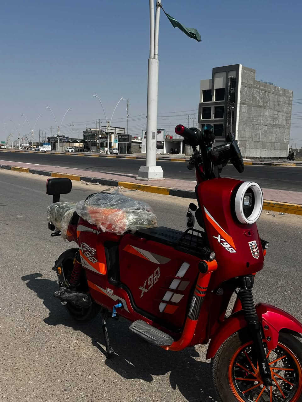 دراجة x900 موديل 2026الشكل الجديد استعمال شخصي شهرين سويجين وبصمة وخمس بطاريات
32 ،مزوده بعقل رياضي فول اخت الجديد, بيها مشكلة رادلها ملف هاي المشكلة ,السعر
350 وبيها مجال حك الجيه،
***********

