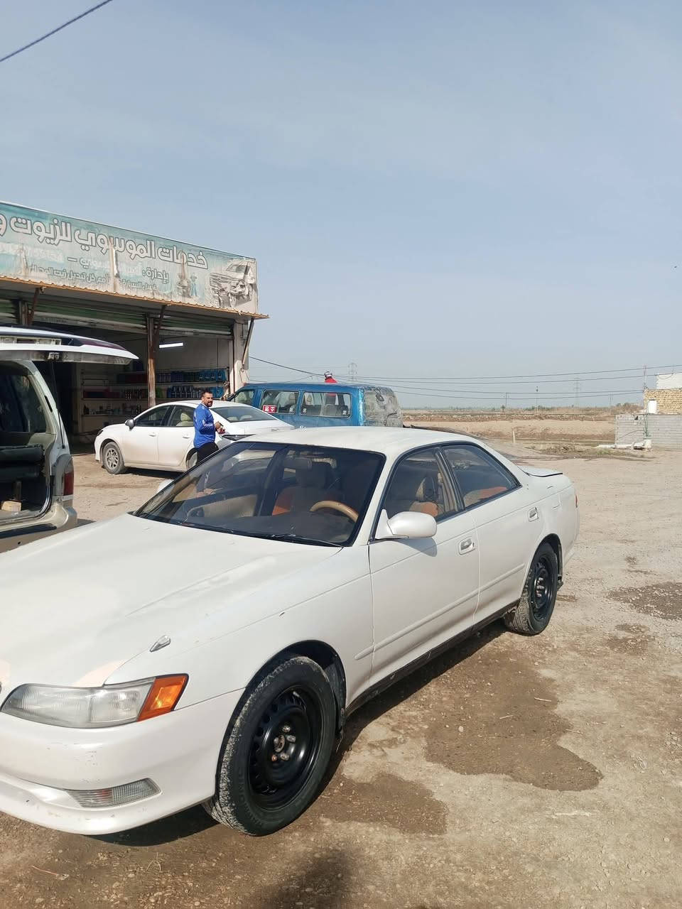 السلام عليكم
مارك نفخ موديل 95 

سوينه ال 28 

تبريد ثلج 

بيه كصه جنطه 

رقم النجف 

 باتري جديد 

مكينه ونجي بيه بخار 

كير خير من الله 

شاشه+كامره 

مداور ثاني يوم 

السعر 35وبيه مجال 
مكان السياره النجف العباسية 
رقم الهاتف ***********
