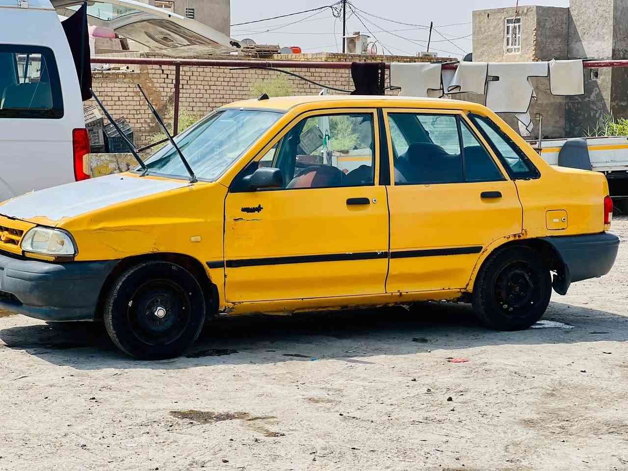 🚗 للبيع: سايبا 2012 (لون أصفر) 🚗
 الرقم والأصوليات: رقم بغداد (مشروع وطني - تداور بأي محافظة)، أصولية وسنوية غير ساقطة، المداورة ثاني يوم مباشرة.
 الموقف المالي: مصفّرة هيئة وغرامات بالكامل.
 المحرك والكهربائيات: إدامة حديثة للمحرك، كهربائيات فول كاملة (إشارات، لايت عالي وناصي، بك لايت).
 الحدادية والإطارات: حدادية جديدة، ديسكات وفلنجات جدد، باتري جديد ماركة معروفة (مشدود قبل أسبوع)، وتخم تاير جديد.
 البودي والشواصي: شواصي معمرة شغل مضبوط وعلى الفحص والمعاينة، البودي بيه طخات بسيطة جداً وغير مصلحة لبساطتها.
 الحالة العامة: السيارة جاهزة وما ناقصها أي شيء.
💵 السعر: 24 ورقة (وبيها مجال للشراي الجاد)
📍 المكان: النجف الأشرف - المناذرة
📞 للتواصل (واتساب أو ماسنجر): ***********
