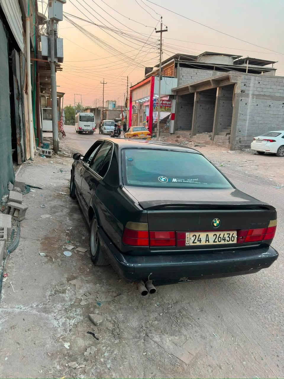 السلام عليكم BMWموديل1990   525كيرعادي 

مكينه كير تبريد كله شرط

بدي شوف العين

رقم دهوك راعيه بل بصرة

السعر ارخص 500بل عراق رقم شمالي 38بيه مجال قليل كلش 

مكاني بصره شط العرب 

***********
