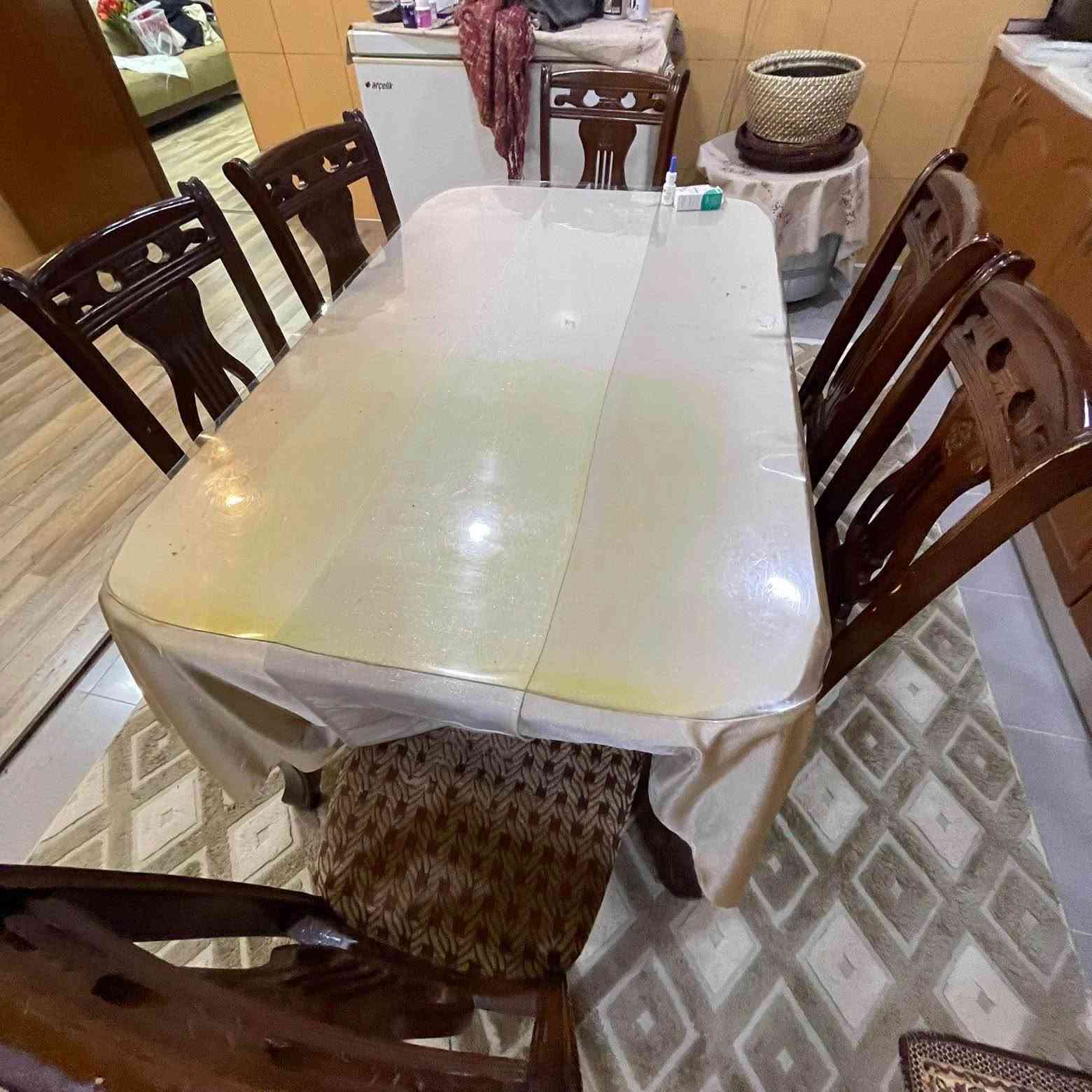 طقم سفرة ٦ • جديد • بلا مشاكل