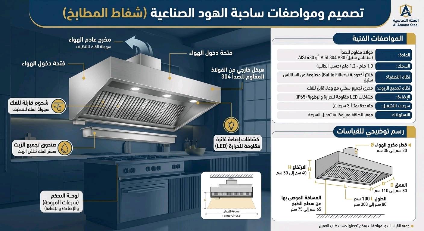 🔥 الجودة تبدأ من التفاصيل 🔥
الأمانة ساجحة — تصنيع وتجهيزات ستانلس ستيل 304 بجودة عالية وتشطيب احترافي.
مصممة لتكون عملية، متينة، وتخدمك لسنوات 💪✨
📌 خزانات وتجهيزات مطاعم • فنادق • كوفيات • مشافي
Al Amana Steel — الجودة • الأمانة • الثقة
بەڵێ، ئەمەش بە کوردیی سۆرانی و بە شێوەیەکی ڕێک و جوان بۆ تیکتۆک:
🔥 کوالێتی لە وردەکارییەکانەوە دەست پێدەکات 🔥
ئەل ئەمانە ستێل — دروستکردن و تەجهیزکردنی کارەکانی ستانلس ستێل ٣٠٤ بە کوالێتی بەرز و تەشریفاتی پیشەیی.
دیزاینێکی بەهێز، کارامە و دروستکراو بۆ بەکارهێنانی درێژخایەن 💪✨
📌 تەجهیزاتی چێشتخانە • هۆتێل • کۆفی • نەخۆشخانە
هذا الغرض بالضبط شنو اسمه/موديله عندكم؟ يعني تنكتب بالوصف كخزانة، طاولة شغل، حوض، أو تفصيل خاص؟: 
صاحبات هوا خزانات كلشي 
وين مكانكم بالعراق بالضبط؟ وأكو توصيل لو استلام فقط من عندكم؟: 
هولير حسب الزبون 
شنو سعره الحالي وهل السعر يختلف إذا طلب الزبون مقاس أو مواصفات مخصصة؟: 
حسب الاتفاق 
هالقطعة جاهزة لو تصنيع حسب الطلب؟ وإذا حسب الطلب، شكد مدة الإنجاز والتسليم؟: 
تصنيع حسب الطلب 
أكو خيارات إضافية مثل سماكة الستانلس، نوع التشطيب، أو ملحقات/إكسسوارات معينة لازم نذكرها بالوصف؟: 
304 مقاوم الصدأ 