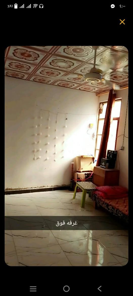 بيت خمسين مترمقابل مجمع السلام النداء دولان النزال12الاتصال شارع 60 ***********
