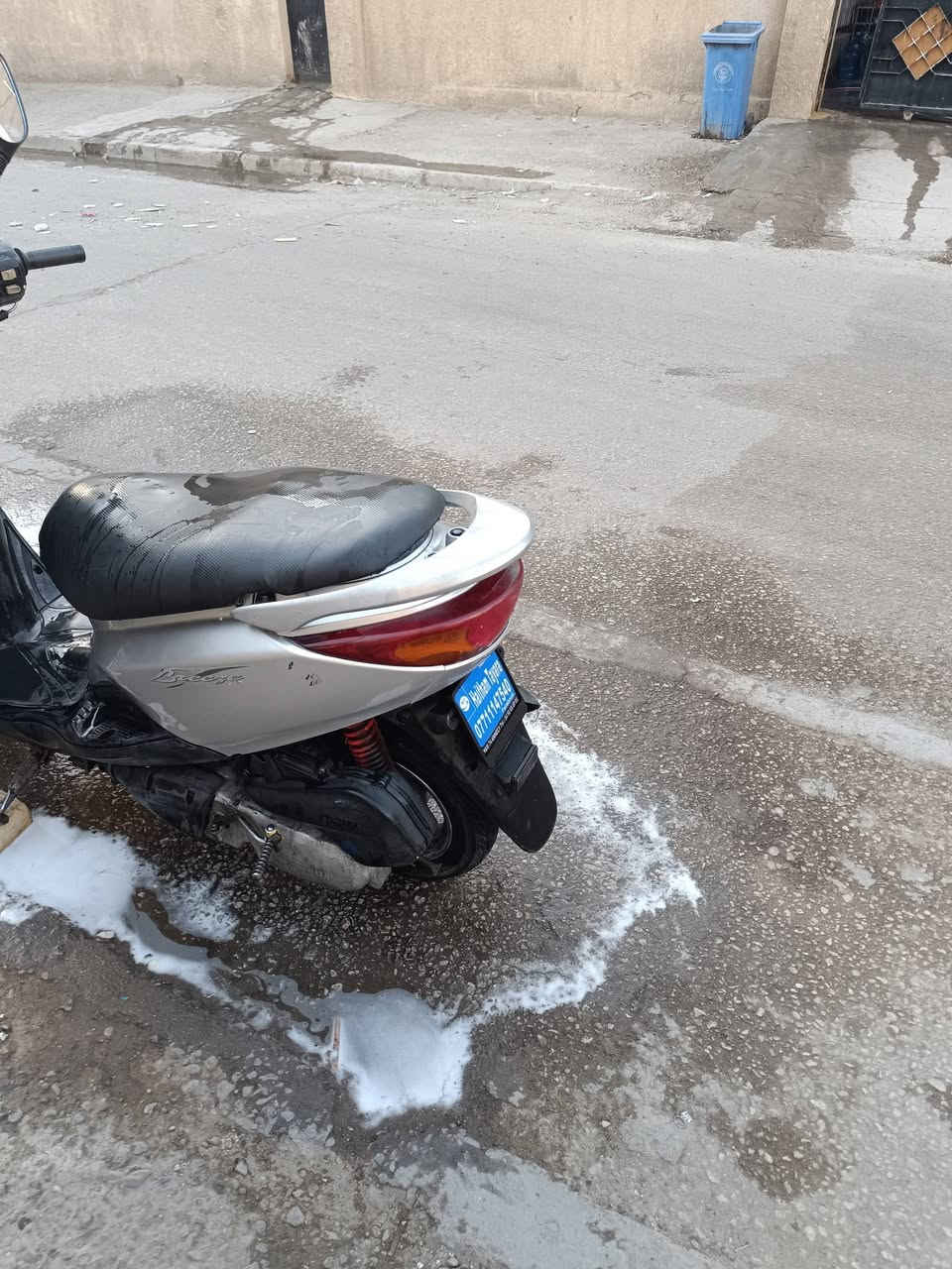 سلام عليكم دراجة بريز البيع جاهزة من كلشي العنوان بغداد الدوره أي استفسار اتصال على الرقم ***********
