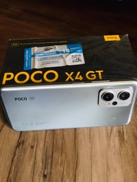 جهاز POCO X4 GT كفالة عامة معة كارتونة او شاحنة الصلي الجهاز جديد كلش ...