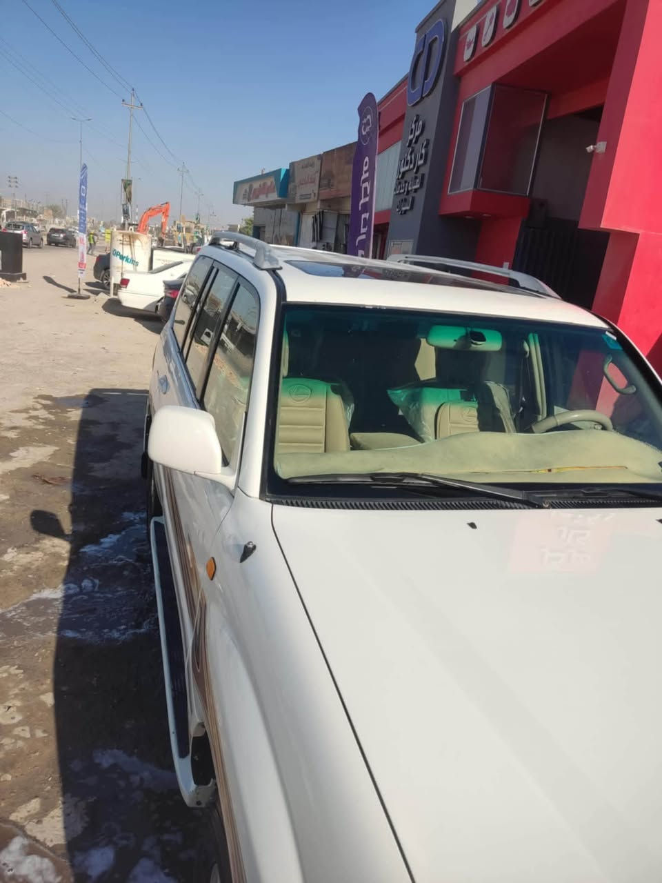 لاندكروزر للبيع مديل 2007 اصل فول رقم بغداد دولي بسمنا مداور بيه جاملغ وباب صبغ فقط
السعر 185 وبيه مجال قليل عنوان النجف التواصل على الرقم فقط ***********
