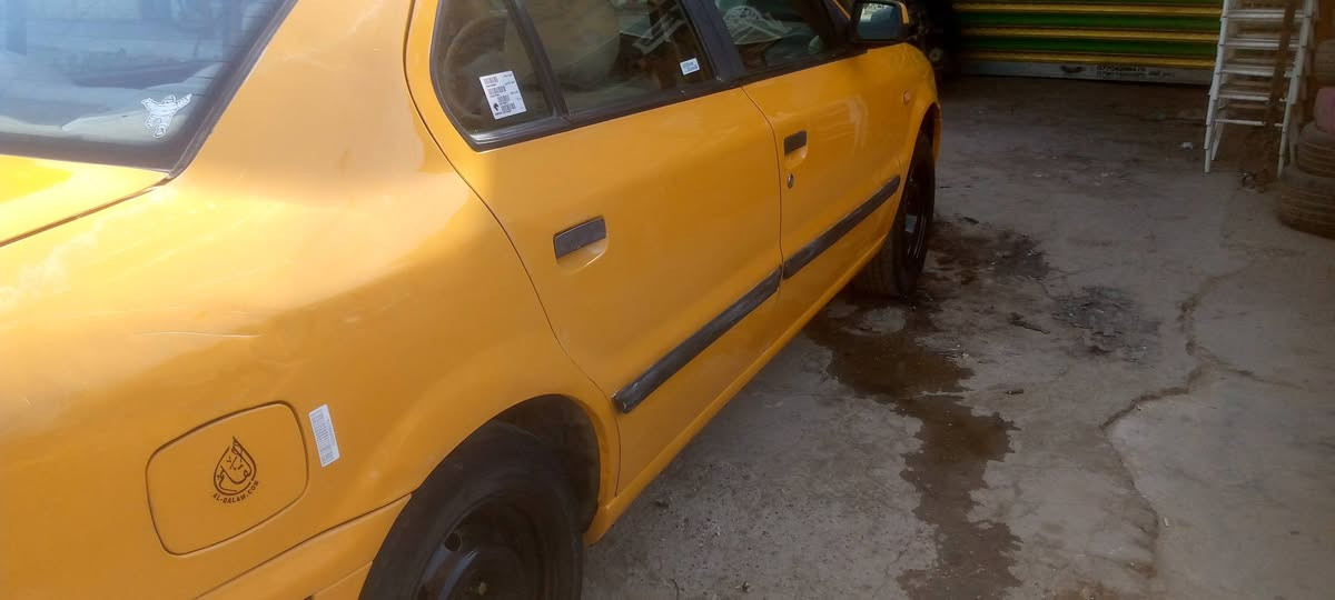سلام عليكم سمند موديل ١٢بلاديه مكينه كير تبريد السيارة نضيفه معنه الكلمه السعر٣٤بيها مجال بصيط سنويه جديدة هيه مصفرة العنوان البياع تقاطع درويش متواجد على فيس ***********
