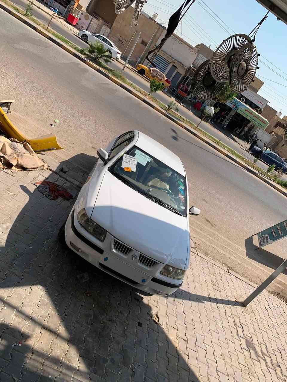 السلام عليكم سمند2011 مصبوغة عام للجمالية مكينه كير خير من الله حدادية ٨٠/١٠٠ تخم تاير جديد رقم كربلاء مشروع وطني عقد ثاني يوم السيارة جاهزة ما عوزة شي السعر٣٥ وبية مجال  مكاني نجف حي العسكري للاستفسار ***********
