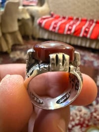 محبس يماني • فضة ٣٠ غرام • قياس ٢٣
