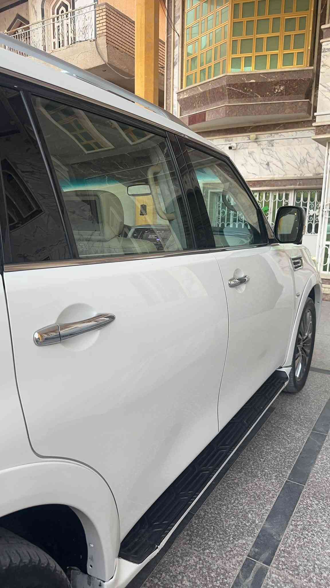 للبيع | إنفنتيVIP QX80 فل أوبشن -2019
🚘 الممشى: 90 ألف  كم فقط

💰 السعر: 200 $ قابل للتفاوض بالمعقول)

رقم بغداد تحويل ثاني يوم 

المواصفات:

* ✅ فئة VIP فل مواصفات

* ✅ محرك V8

* ✅ كاميرات 360°

* ✅ 7 ركاب

* ✅ كراسي خلفية VIP منفصلة

* ✅ فتحة سقف

* ✅ حساسات أمامية وخلفية وجانبية

* ✅ داخلية جلد بيجي

* ✅ شاشة كبيرة

جنطه كهرباء 

تشغيل عن بعد 

بعد بيه هوايه مواصفات 

* ✅ مبرمجة للعمل على البنزين العادي لتقليل الصرفية

حالة السيارة:

* السيارة جاهزة ولا تحتاج أي مصروف.

*بيه مكانات صبغ فقط، وباقي السيارة بحالة ممتازة.

* اللون ابيض صدفي  

* تحمل رقم بغداد تحويل ثاني يوم 

📍 الموقع: البصرة قضاء المدينه 

📞 للتواصل: ***********

***********
