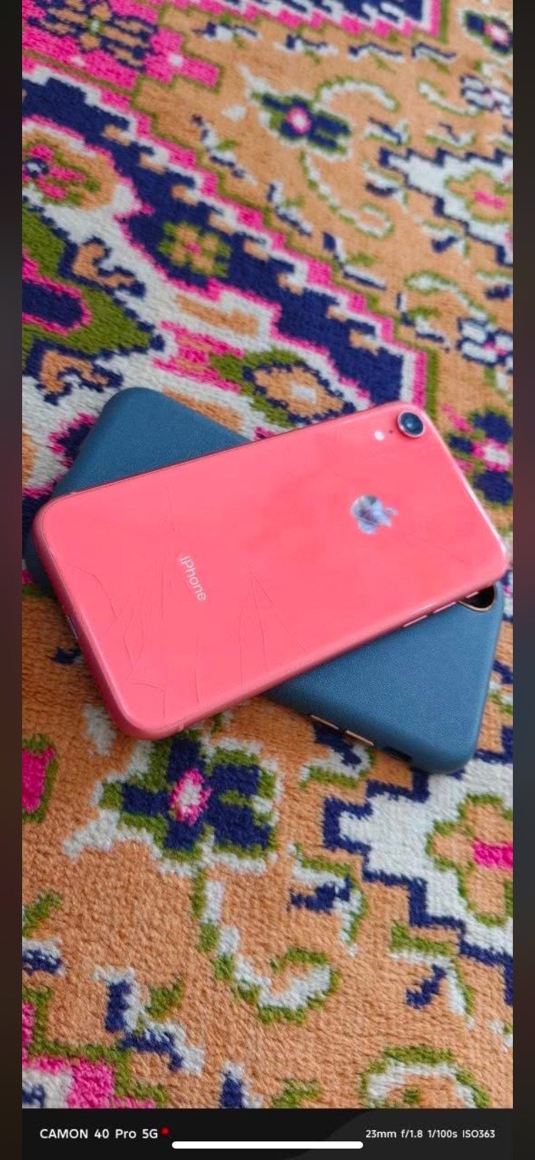 السلام عليكم ايفون XR وتر بروف بس ضهر مفطر مو مكسور مفطر ذاكره 128 بطاريه 93 وتر بروف ما داخل صيانه اريد مراوس بأيباد 9 او بيع 210 عنوان بغداد غزاليه او كاظميه