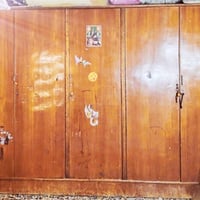 كنتور 5 ابواب مستخدم نظيف صاج نوعية كولش زينة بس تصبغوه وتحطولة اقفال ...