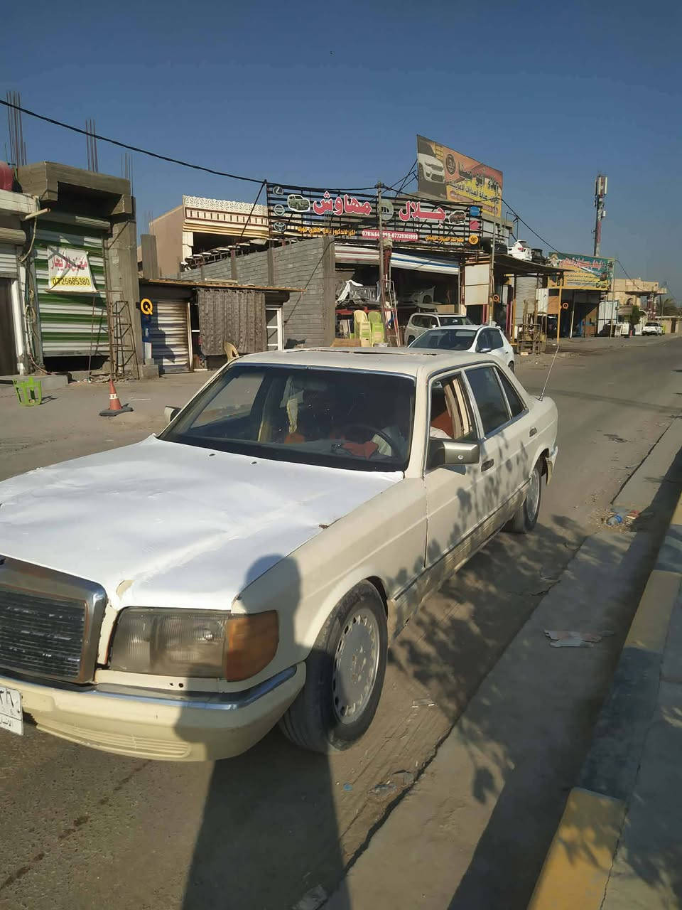 للبيع مارسدس رئاسي موديل 86 رقم انبار مالكها بكربلا محور كير ومحرك بطة مكانها بالحلة الهاشمية السعر 18 وبيها مجال رقم صاحب السيارة *********** ابو حيدر صلاح علما اني مكلف بالنشر
