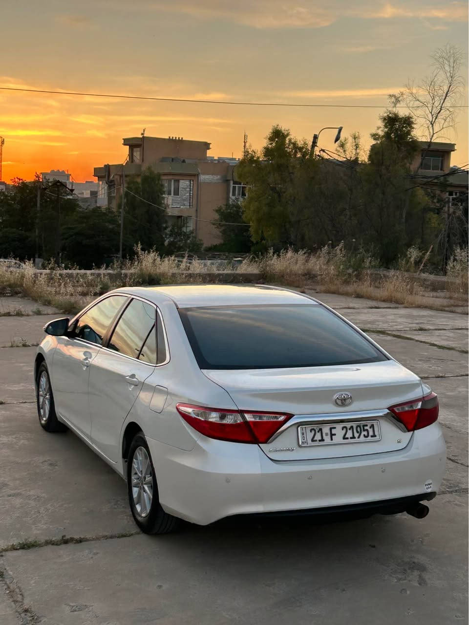 TOYOTA CAMRY 2016 
سلاو 
گێر مەکینە بەشەرت
دوو پارچە بۆیاخ 
سەنەوی تازەیە تا ٢٠٢٨
شاشە و کارپلەی 
ناو کرێمی 
هەموو گیانی بەشەرت زۆر جاهیزە 
سعری 149$
0,7,7,0,0,7,6,1,5,2,4
سلام عليكم 
تويتا كامري ٢٠١٦
گير محرك بشرط 
قطعتين صبغ 
سنوية جديدة
شاشة و كاربلي 
سيارة بذون نواقص باقي علئ وضع شركة 
سعر 149$ 
*********** السليمانية, العراق
