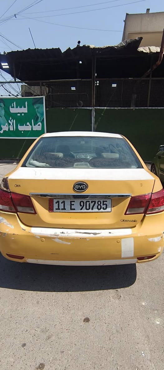 السلام عليكم بي واي دي g3  للبيع موديل 2013 مصفرة هيئة وغرامات سنوية ل2030 رقم انگليزي شرط تحويل مكينة وگير مكفولات صدر تخم تاير تبريد منقص غاز سيارة بصمة سلايت فول بيها خياسات فقط السعر 25 ورقة مكاني بغداد مدينة الصدر ***********
