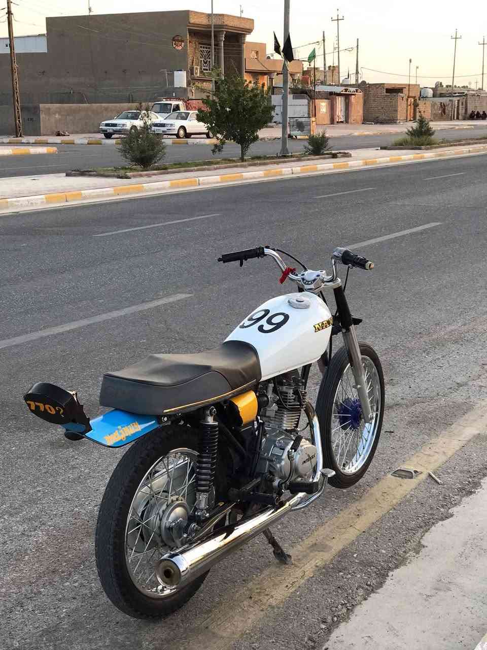 سلام عليكم دراجه للبيع شاصي 2027 وتعميره 25 دراجه خير الله مكان قضاء الحي السعر خاص *********** هاذه رقم انتصل ودلل
