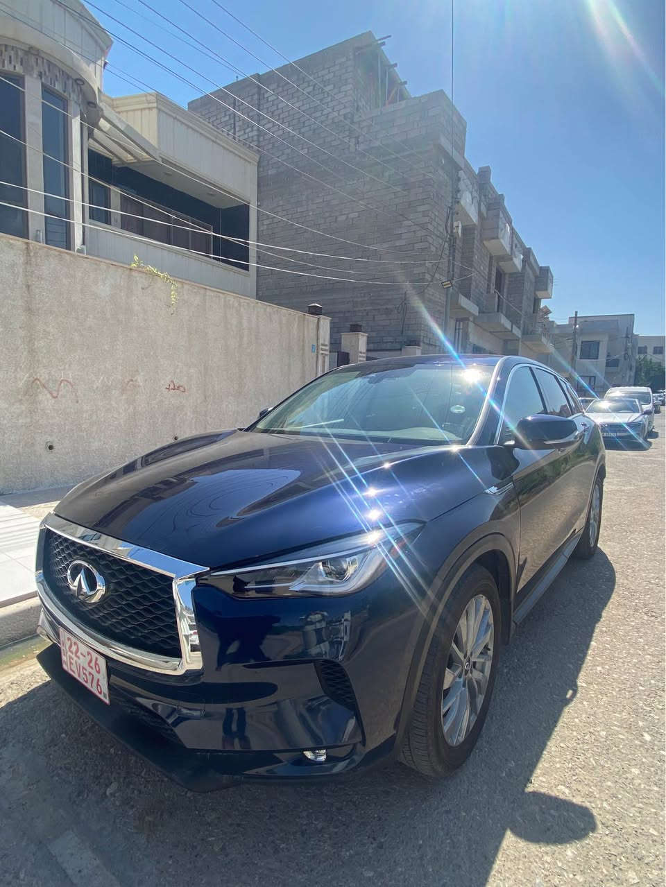 بسم الله والحمدلله
تم وصول اليوم سيارة مفخرة شركة نيسان، Nissan Infiniti..Qx50..موديل 2025, السيارة ماشية 16 الف ميل، AWD,مكفولة من الشواصي والدواخل وألأيرباكات،  كير & محرك بشرط، محرك ٤ سلندر توربو،صبغ فقط جملوغ امامي صفحة النفر، اربع ابواب بصمة، صندوق شفت، رادارات..السيارة موجودة فيها الكثير من المواصفات الاخرى..رقم الشاصي ضمن الصور ….السيارة في دهوك، وتترقم شمالي مع مجال ٩٠ يوم للترقيم،السعر 230$ مع مجال قليل، ***********... دهوك, العراق
