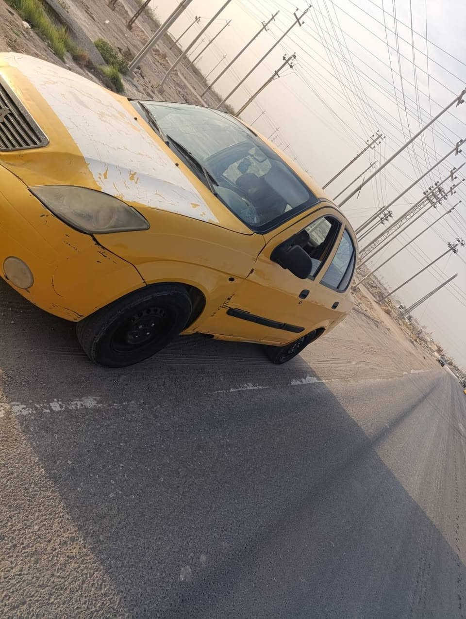 طيبه موديل 2015مكينه وكير وحداده وتخم تاير كهربائيات كلها شغاله تبريدها كامل عوز بس ربط كهربائيات العنوان. البصرة.  السعر 13رقم الهاتف ***********اتصال وتساب متوفر السيارة احلى من الصور ومال جناي
