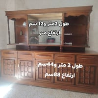 بوفيه • خشب صاج • قرية ذيابه