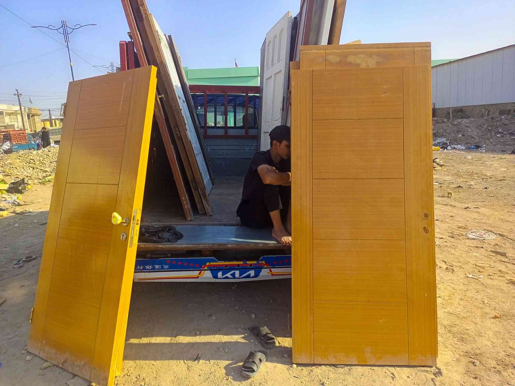 والقياسات متنوعه عنواني الرميثة حي المهندسين

بسايدين الجدد قرب مدرسة الثانويه العراقيه للبنين

المدرسة الاهليه او قرب مجمع ولاية الامير 

تنويه لجميع العنوان مو محل العنوان بيت على شكل

مخزن متواجدين في كل الاوقات 

ارقام الهاتف *********** واتساب

*********** واتساب 

نتواجد في الرميثة من يوم الاحد الى يوم الخميس 

ونتواجد في السماوة يوم الجمعه فقط 

والاسعار خاص او واتساب

