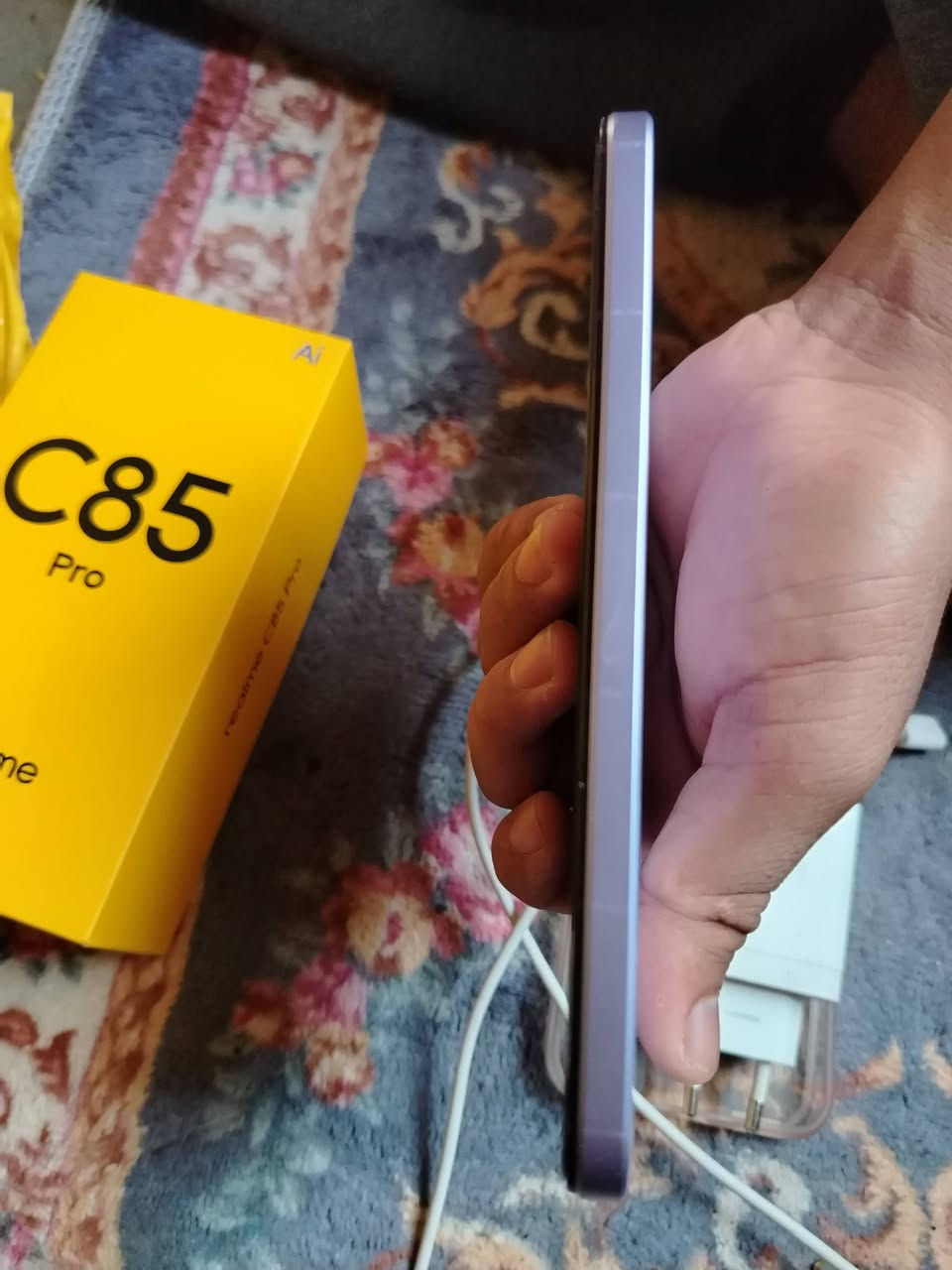السلام عليكم
موبايل ريلمي c 85 للبيع نضافة فوول السعر 325 وبي مجال للاستفسار التواصل على الرقم ***********
