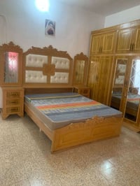 جديدة • مستعملة ٦ أشهر • غرفه اخشاب