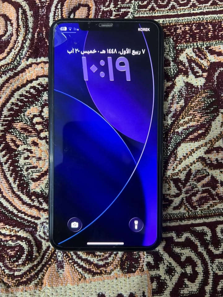ايفون١١بروماكس بطارية ما مبدلة ٧٩ 
شاشة  مبدلةشرط اصلية 
مثل ما موضح في الصورة جهاز نضيف جداً 
السعر ٢٥٠وبي مجال بسيط مكاني الصقلاوية
 موجود واتساب***********
