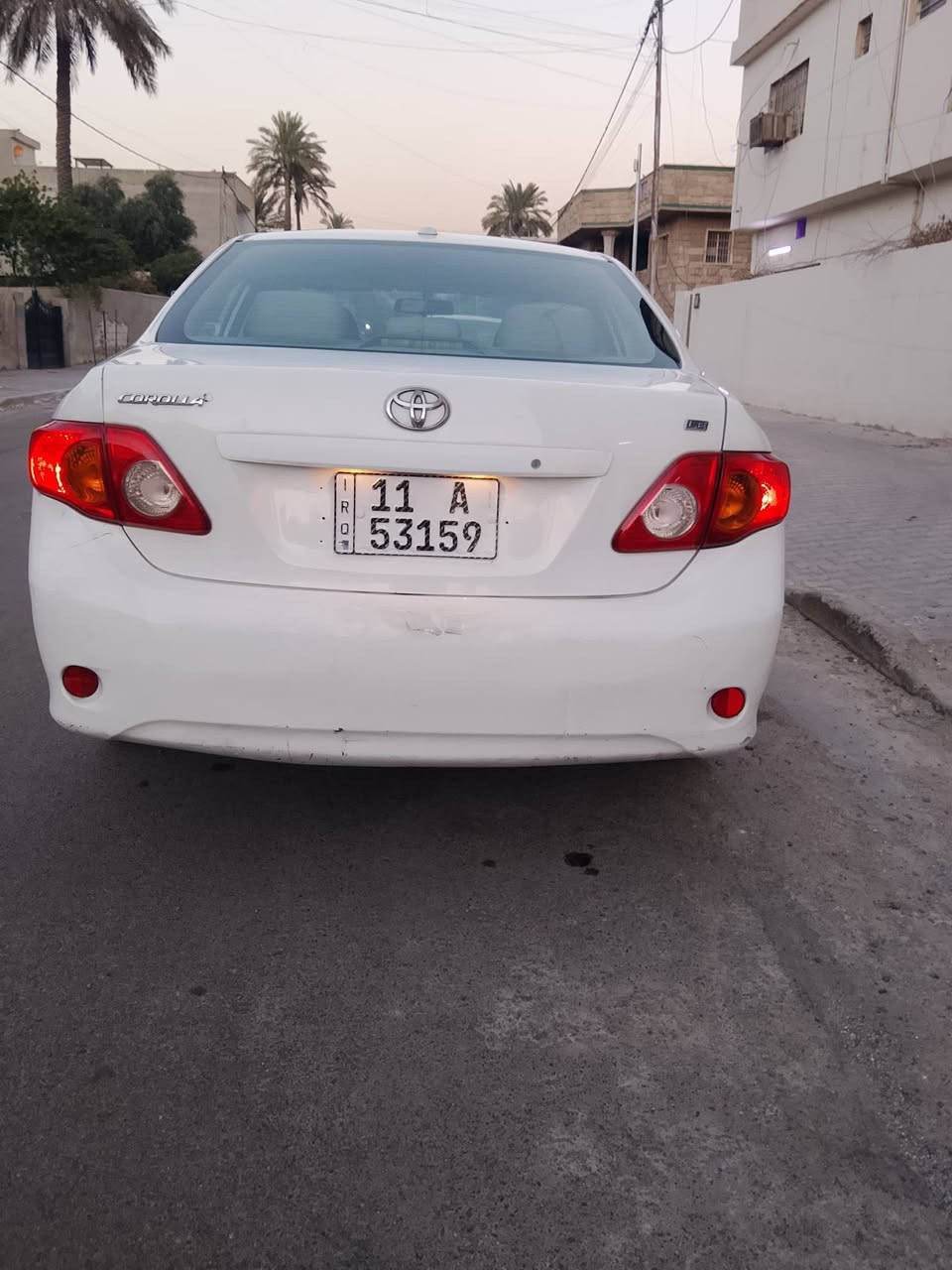 سلام عليكم كورلا موديل 2010 امريكي داخله كلين بدون حادث ليبل واحد كل السيارة شخطها ابو ستوته الباب انصبغت علكدها رقم بغداد الجديد جاهزا محرك كير تبريد كله تمام سونر مرفق العنوان بغداد المنصور قرب ساحه اللقاء السعر 98 بيها مجال بسيط حك الجيه *********** بدون خاص شراي يتصل
