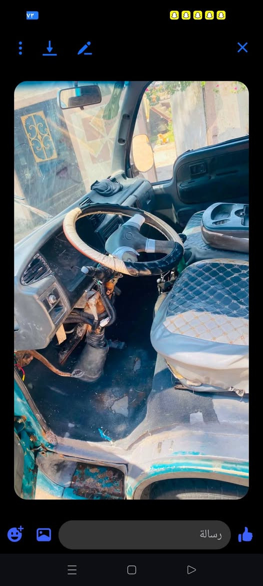 السلام. عليكم سامسونك موديل 200سياره بابل راعيه جيراني كير ومكينه نضاف حداديه ميه بل ميه مكان السياره كربلاء طوريج السعر 40وبيه مجال ***********
