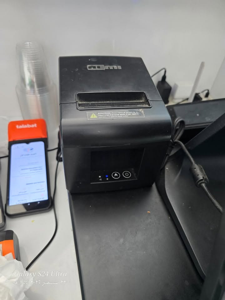 للبيع حاسبة كاشير لمس + طابعة وصولات + برنامج سبيدو + يو بي اس بحالة ممتازة + مجر كاشير 

بحالة جيدة جداً 

مكاني بغداد 

٦٠٠ الف 

***********

نص مكتوب في الصور:
- Galaxy S24 Ultra
- ٢٢ سبتمبر ٢٠٢٦ ١:٥٤ م
- ٢٢ سبتمبر ٢٠٢٦ ١:٥٤ د
- ٢٢ سبتمبر ٢٠٢٤، ١:٥٦ م