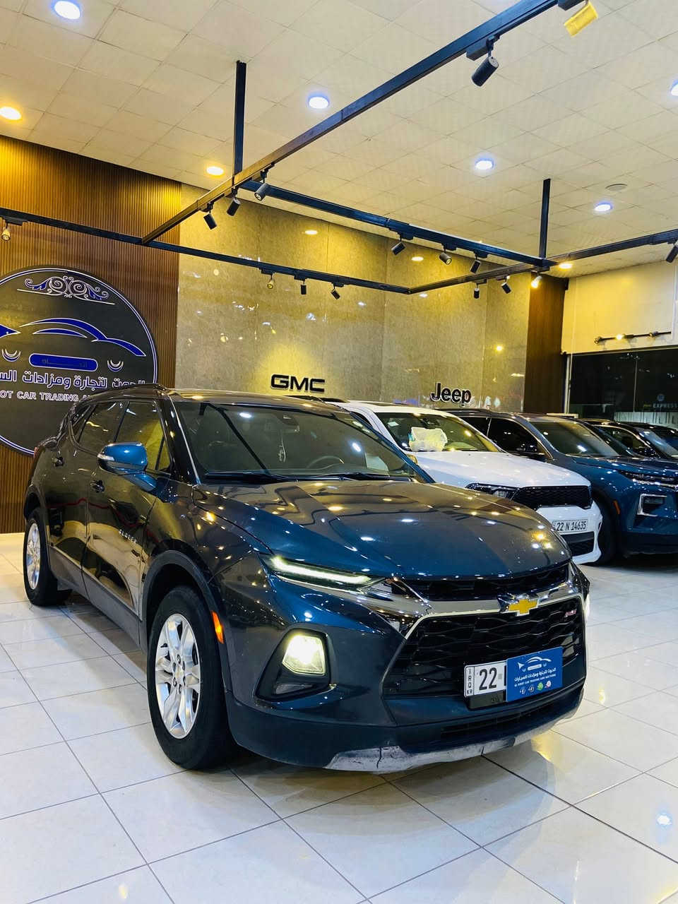 بلايزر 2021 ستة سلندر 2LT مرقمه اربيل بأسم شركة

الموصفات(بصمة تشغيل عن بعد كراسي جلد وكهرباء تدفئة الكراسي الامامي اشاير مري وباقي الموصفات المعروفه) 

الحادث(جاملغ امامي وبنيد وباب) 

محرك ستة سلندر السياره جاهزه وبدون نقص وشرط الفحص

السعر:175 ورقه وبيها مجال 

للاستفسار اتصل 

العنوان:النجف-المدينه المائية-معرض الحوت 

***********
