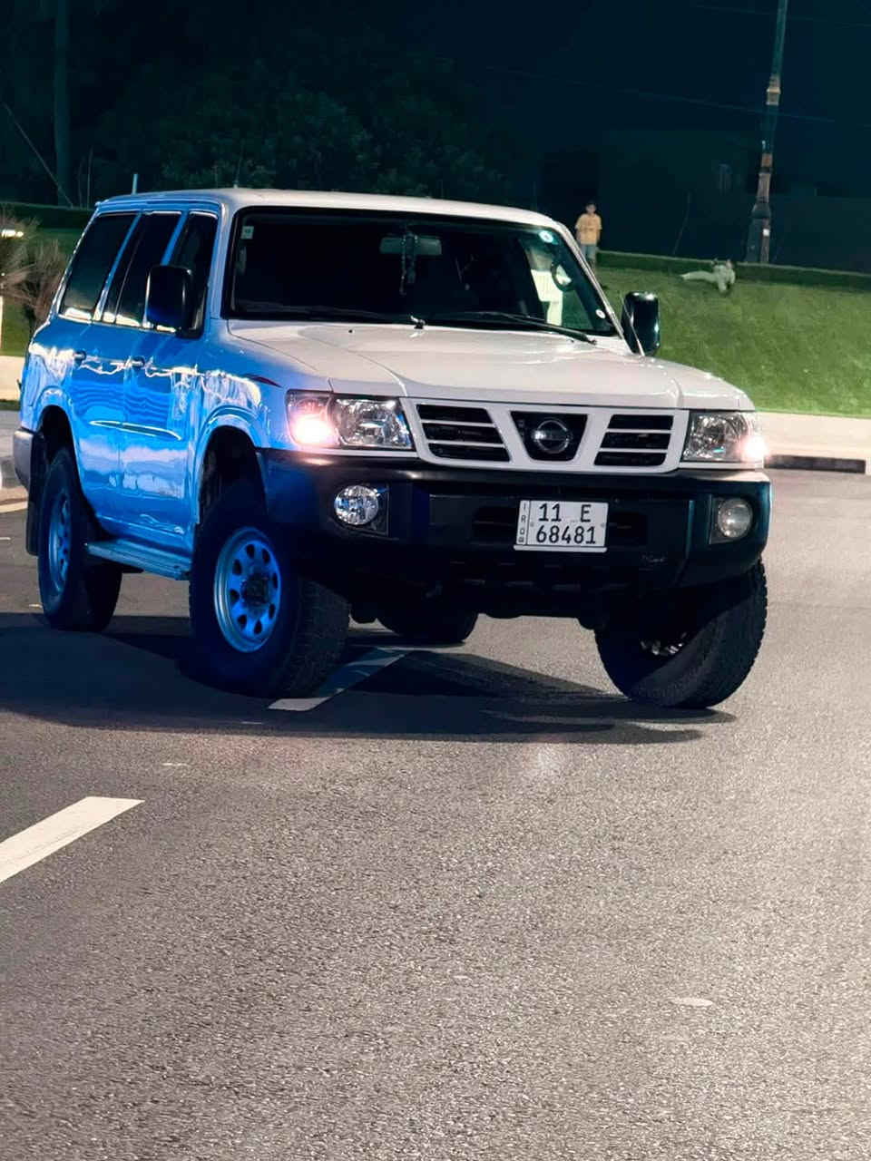 للبيع نيسان باترول 2003 محسن🧿
حجم محرك 4500✅🧿

سياره بدون ضربه فقط بيه نص باب صبغ تكحيلات وباقي مكفوله كفاله عامه 👍✅

اكسل بشرط 

گير ممفتوح نهائياً ✅

تخم تايرات 

صدر امامي وخلفي كامل جديد 💯

كهربائيات شرط مملعوب بي على وضع شركه 

رقم بغداد بسمي 
هزه و براد جديد 

سعر سياره 120 وبي مجال الي مو شراي لايتعبني ويخابر ويعلق سلبي تحياتي الكم 💯👋🏻 *********** عنوان سياره ديالى خانقين
