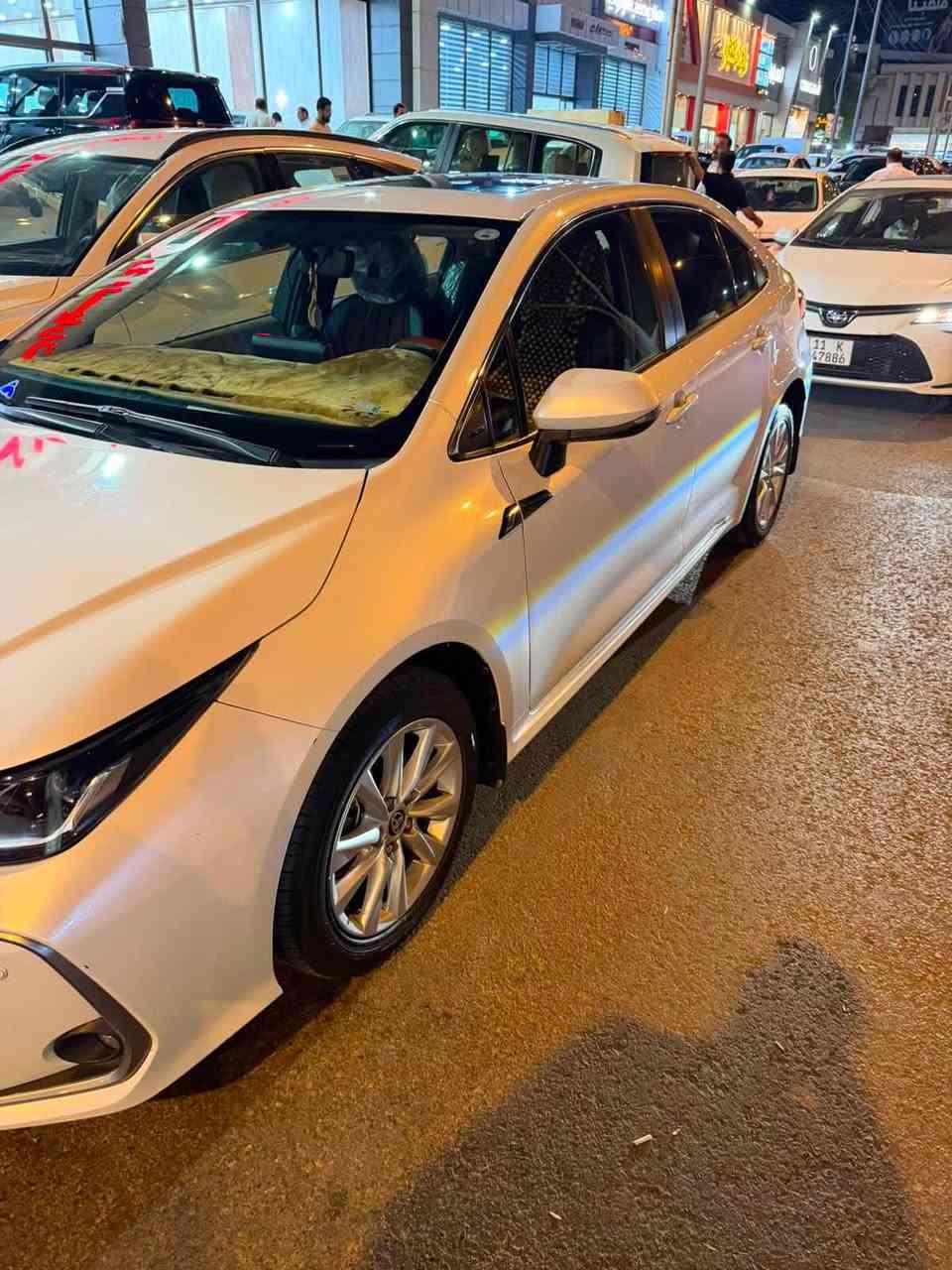 تويوتا كورلا 2024
ساز
بانزين 
مكفوله من الصبغ والبارد 
ماشيه 100 الف 
نضيفه على وضع الشركه 
السعر 185 وبيه مجال بسيط 
رقم الهاتف ***********
