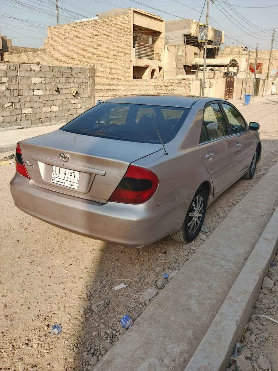 سلام عليكم كاميري مودل 2006 خليجي مكينه 2400 تريد شغال حداديه اماميه خلفيه جديده 100٪100 السعر 80$
 هذا رقم صاحب السياره
*********** غير متواجد ع فيس
