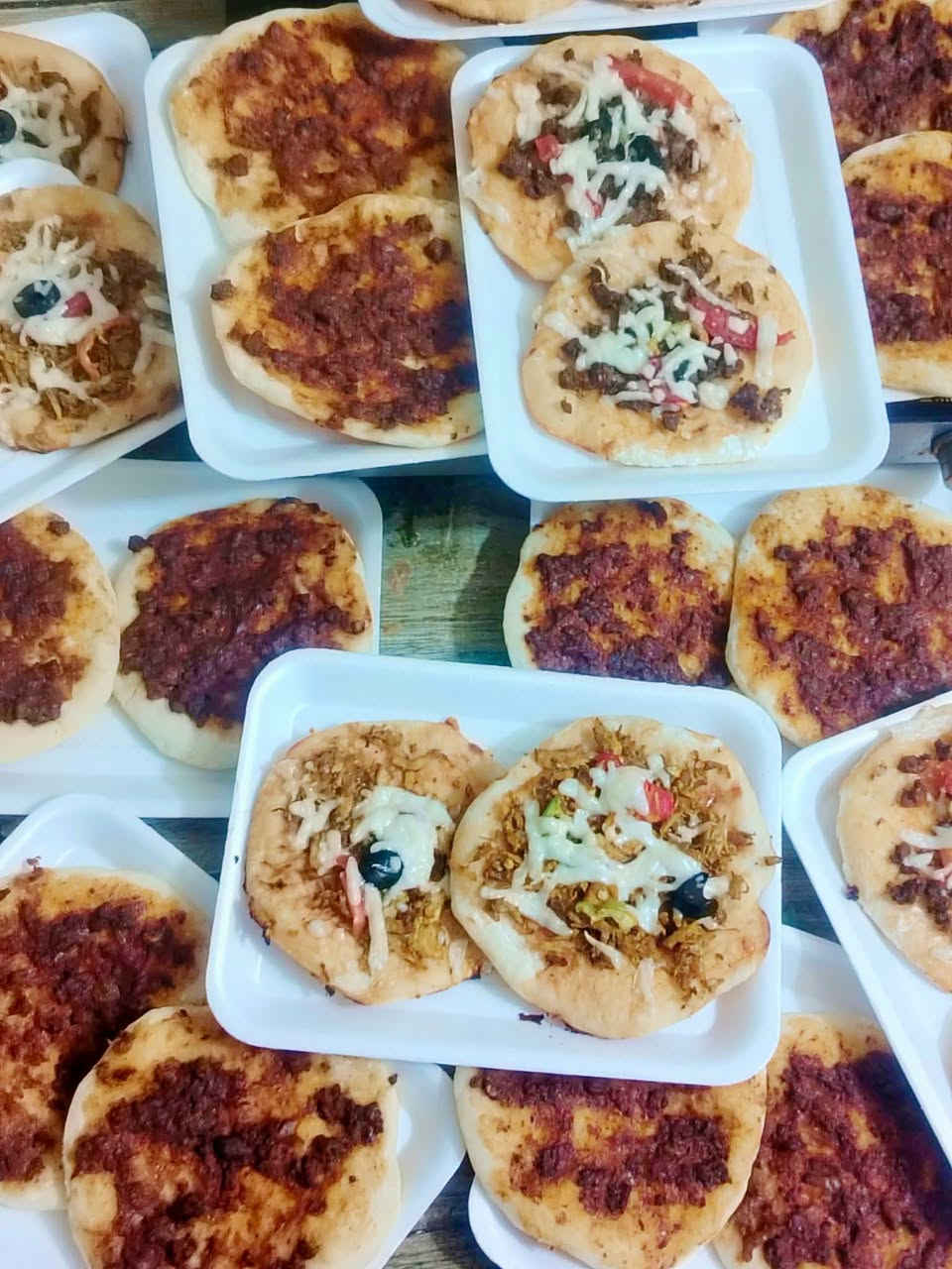 ماعون • ميني بيتزا • مطبخ أم ليث