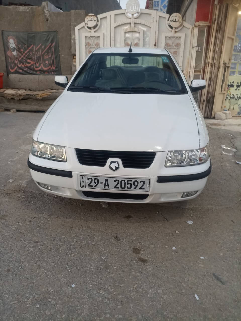 السلام عليكم سياره سمند مديل 2011جاهزه بسمي رقم الإنكليزي 
تبريد شغال تخم تاير سياره خير من الله السعر 45وبيه مجال 
الاستفسار رقم *********** واسط قضاء النعمانيه
