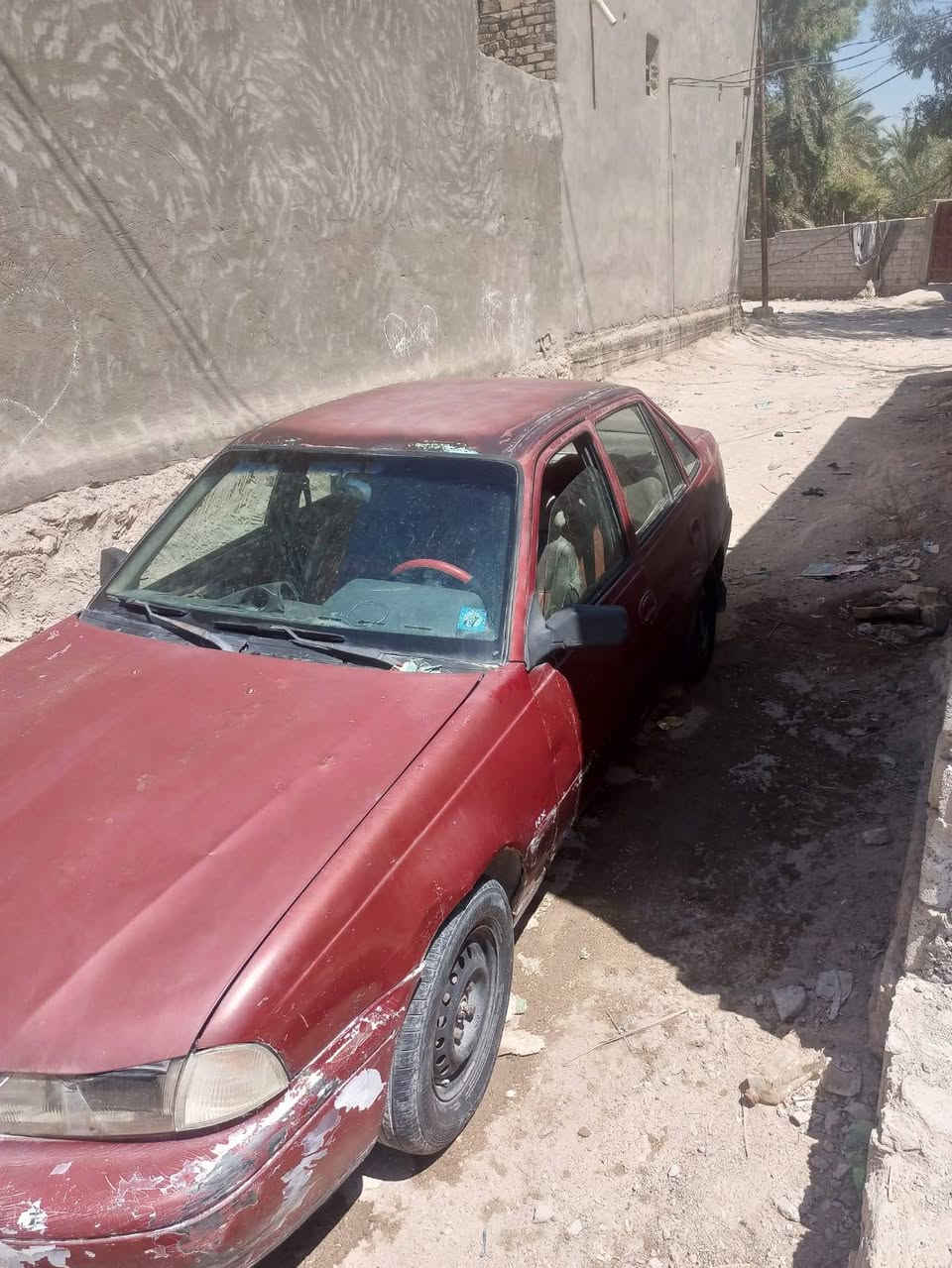 دايو سلو 96 سنويه لل29اصوليه صاحبها يريد مداور  محرك 1600 مابي بخار كشر مابي قطرة كهربائيات بس كيجات وشاير يمنى يسره  جام لايتات يشتغلن  گير اوتماتيك  نمره وحده ما عارضه عل مصلح ب17وبيها مجال قليل عنوان نجف مناذره ***********
