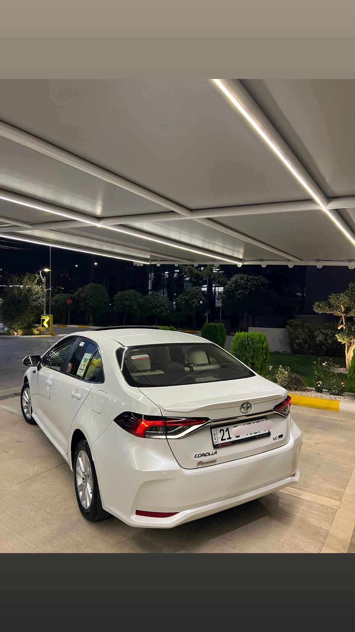 ‏Toyota corolla 2024
‏‎  کۆرۆلا 2023 مەکینە 18 
خلیجی سفری شەریکە 
سەیارەکە  زۆر جوان ماوەتەوە  سفرە سەیارەکە هیج نیە بێ  بێ بۆیاخ  يه ك پەڵە PDR هەیە 
‏‎   مواسەفات (، سڵایت ،.وایەرلێس ،،.کامیرە دواوە ،.  حەساس دواوە ؛ بەسمە ،.سیسمی کلیل زیرەک،. 
‏‎،.دیارکردنی خێرەی،.لایتی زینۆن دەبل ،.
‏‎ ،. ،.سیستمی دەنگی موکەبرە،.،. شاشە ،. ، ناو زەرد
‏،،، ،.eco  ,.بلوتوس ، ،
سەیارەکە سفرە هەموو گیانی بەشەرت مەکینە و گێر نەکراوەتەوە   تەحویل و  وەکالاتی بەشەرت بە ناو خۆمەوە
نرخی 176$ معامه له 
ژ.م ***********📞
