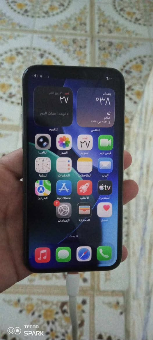 جهاز ١١ برو جهاز كفاله عامه بطاريه٧٥ جهاز ممفتوح  سعر 225  قفله للاستفسار تصل مامتواجد خاص ***********

نص مكتوب في الصور:
- TECNO SPARK
- 9:01
- حالة البطارية والشحن
- >
- رسالة مهمة حول البطارية
- حالة بطاريتك متدنية جدًا، يمكن أن يبدل أحد مزودي
- خدمة Apple المعتمدين البطارية لاستعادة الأداء
- والطاقة القصويين.
- العثور على خيارات الخدمة...
- الحد الأقصى للقدرة
- %75
- هذا قياس لقدرة البطارية مقارنة بقدرتها عندما كانت جديدة،
- قد تتسبب القدرة المنخفضة بتقليل ساعات الاستخدام بين
- عملية الشحن والأخرى.
- أقصى قدرة للأداء
- ستساعد الأنظمة المضمنة في النظام والمكونات في تخفيف آثار
- الأداء التي قد تلاحظها أثناء التقدم الكيميائي في عمر بطارية
- .iPhone
- شحن البطارية المحسن
- للحد من استنزاف عمر البطارية، يتعلم الـ iPhone من عادات
- الشحن اليومية، بحيث ينتظر ولا يتجاوز ٨٠٪ حتى يحين موعد
- حاجتك إلى استخدامه.
- TECNO
- SPARK