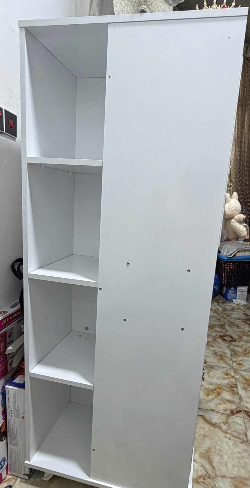 سرير أطفال • نظيف • مع دوشك