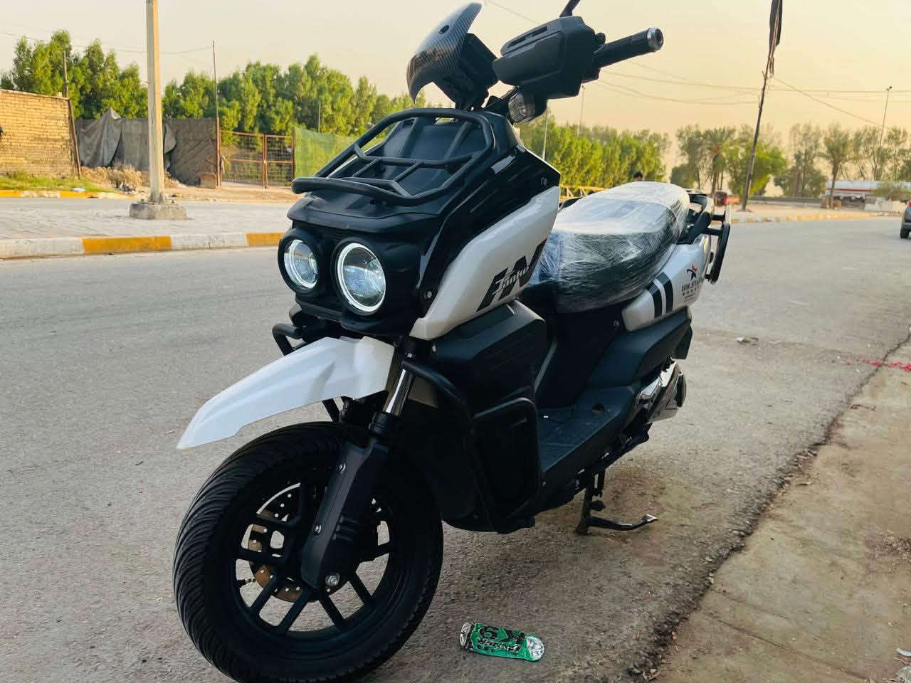 السلام عليكم
اباتجي 2026 للبيع 
6 بطاريات كرافين 32 أمبير 72 فولت 
ملف 3000W حقيقي
تشغيل سويج وبصمات 2
لايت عالي ناصي LED
نضام P بارك
نضام قاطع
بريك امامي خلفي ABS
السعر 950 وبيها مجال 
المكان بغداد 
للاستفسار ***********

