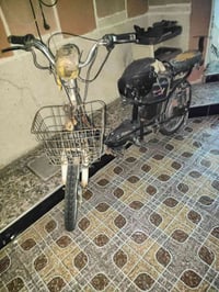دراجة كهربائية • بدون بطاريات • بعقوبه التحرير