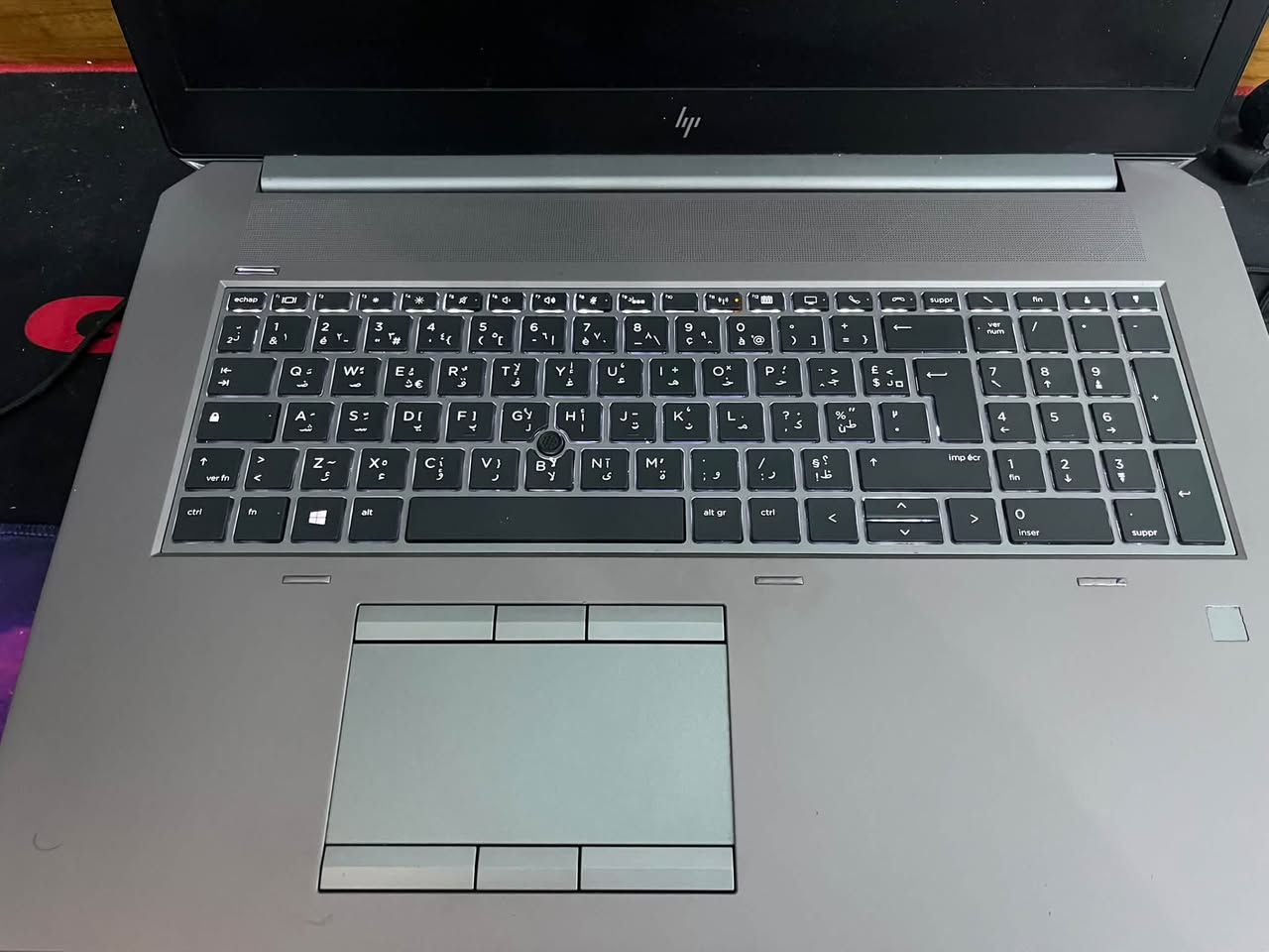 Hp zbook
Core i5

جيل 9

SSD 537

RAM 32G

Gpu T1000 4g

كيبورد عربي انكليزي ضوئي

ونضافه عاليه

قيم السعر مكان بابل باب الحسين

وتساب  ***********
