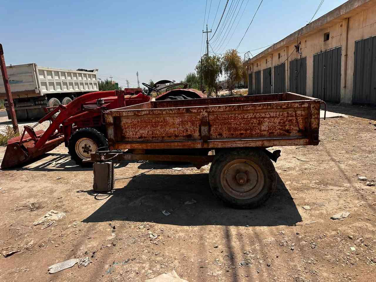 السلام عليكم 
ينمار حجم 330 مكينة خير من الله  
   عربانة قلاب + خباطة + كيلة نضيفة جداً 
المكينة ما متعوبة مال جناي 
 واسط الصويرة 

(مكلف بنشر)
رقم صاحب المكينة 
‭***********‬

‭***********‬
