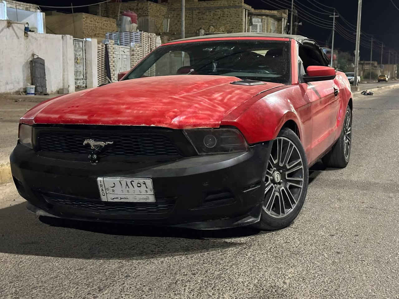 للبيع موستنك 2010
المحرك: V6  4.0L، 
 غرفة رياضية مميزة (أسود وأحمر) نظيفة 
 تحكم ستيرن 
 ويلات رياضية حجم 19 
 السنوية نافذة لغاية 2028 (الأوراق كاملة وجاهزة للتحويل).
 البدي مصبوغ عام.
السياره يحتاجلها ترتيب 
 السعر  ٥٥ 
مكان السيارة ميسان 
 للتواصل عبر الخاص او ***********
