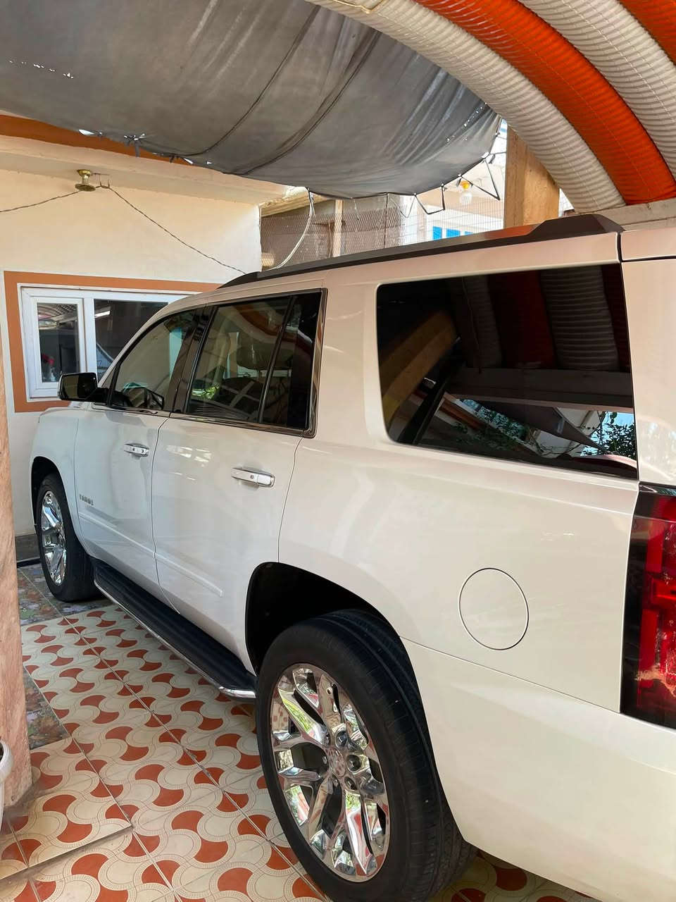 � للبيع تاهو بريمير 2018 خليجي فول مواصفات 🚨
🚙 Chevrolet Tahoe Premier
📅 موديل 2018
🌍 خليجي
⚪ أبيض
🤎 دواخل جلد كريمي
☀️ فتحة سقف
🎛️ تحكم ستيرن
⭐ فول مواصفات
🛣️ الممشى: 73 ألف كم فقط

✨ سيارة كفالة، نظيفة جداً وما بيها أي شخط
✨ حالة ممتازة 
رقم اربيل 

💰 السعر: 4 شدات
🔄 مجال بسيط جداً

📍 ديالى – خان بني سعد

📞 ***********

🔍 غير متواجد على خاص فقط رقم اتصل
