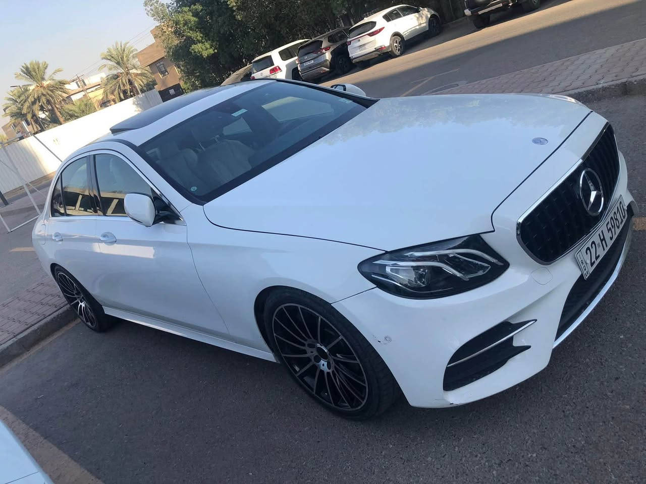 مرسيدس E300 • ٢٠١٧ • حادث