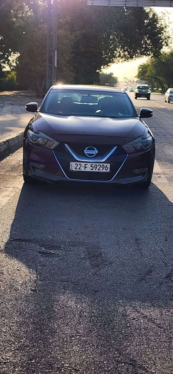 NISSAN MAXIMA 2017 SV
V6 3500
بدون صبغ و بدون ايرباك بس طخات بارد بسيطه 
شاشة 
كاميرا خلفيه
بصمات ابواب عدد ٢
بصمة صندوق
كراسي كهرباء
كراسي الاماميه تدفئة
ماوس شاشة
حساسات ضغط الاطار
٦ ايرباك
الزجاج الامامي دبل جام
وضعية سبورت
حساسات امامي خلفيه ( غير شغاله)
دهن الكير مبدله مرتين ع ايدي
ماي راديتر جديد اصلي 
للبيع فقط 
السعر ١٢٠
***********٠
